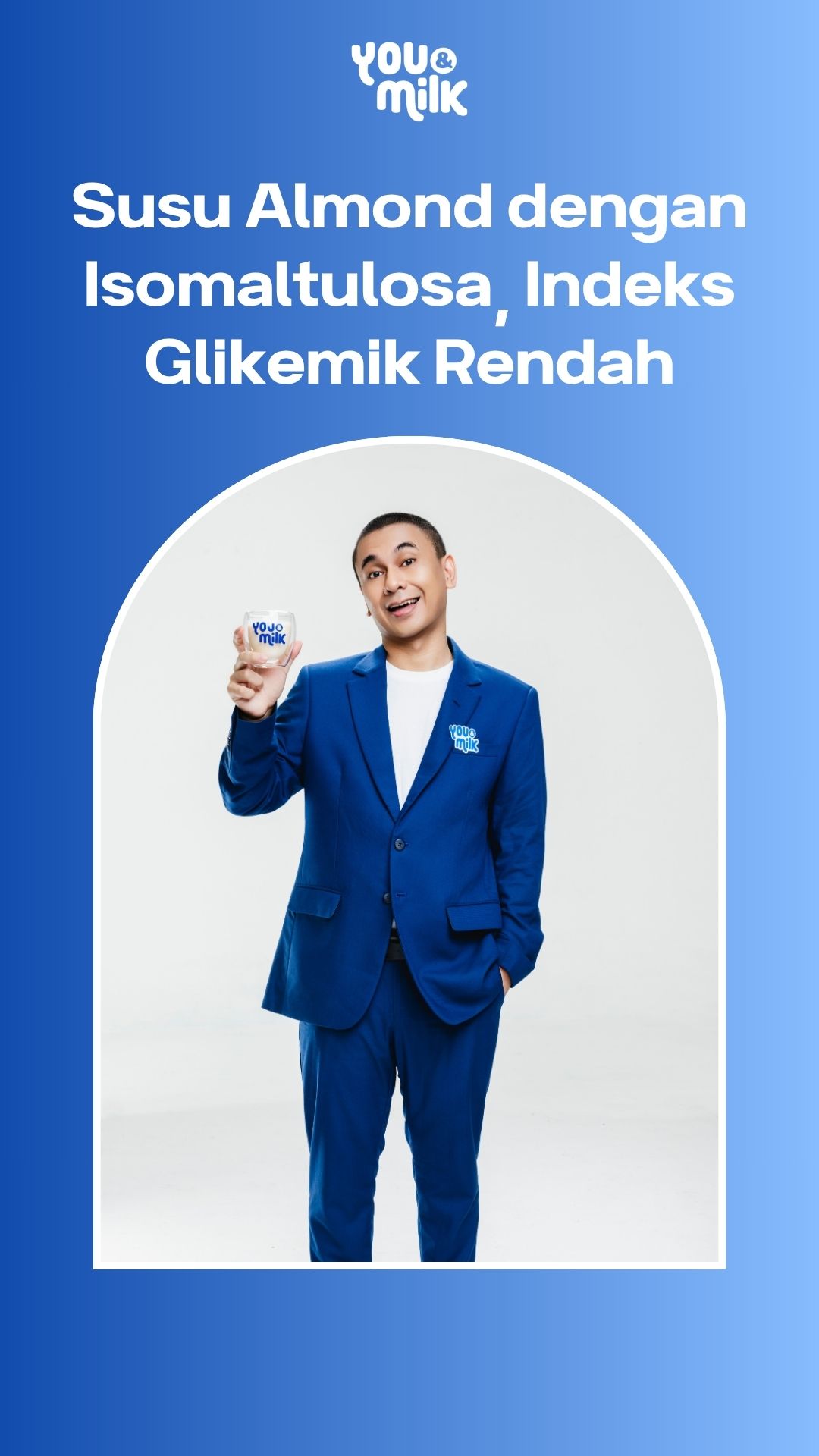 You & Milk Diabalance, Susu Almond dengan Isomaltulosa & Indeks Glikemik Rendah