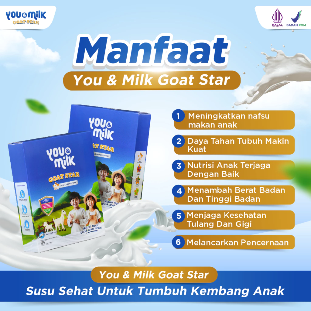 Susu Pertumbuhan untuk Anak Usia 6 Tahun ke Atas